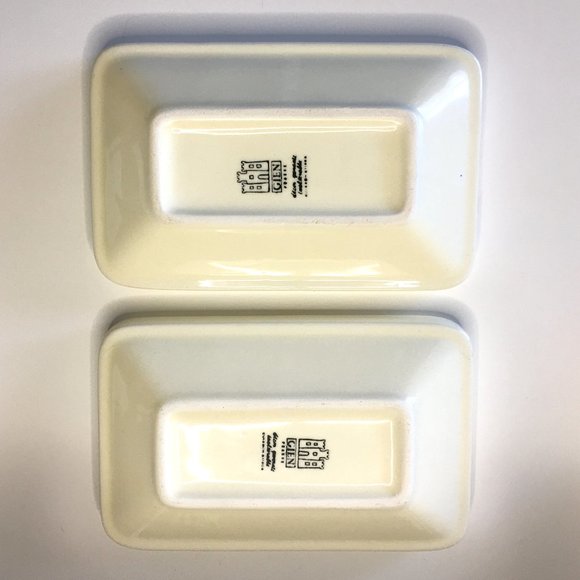 Vintage GIEN FRANCE "Les Brochettes" Skewers Kebab Serving Dishes Plates - Picture 6 of 16